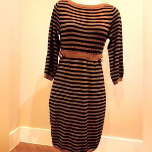 Ella Moss cashmere & silk midi dress